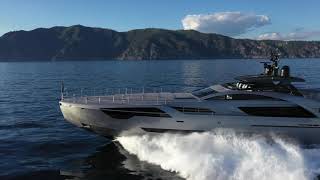 Luxury SuperYacht  Pershing 140  Ferretti Group [upl. by Eadnus]