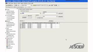 Creating and Saving a Batch in Analyst® Software [upl. by Buff]