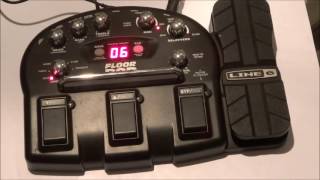 Line 6 Floor POD review and demo [upl. by Boone]