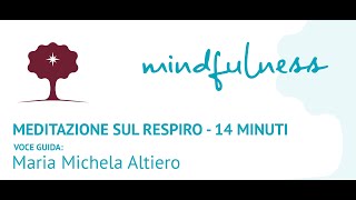 Mindfulness Meditazione sul respiro Poco più di 10 minuti per principianti [upl. by Refeinnej]