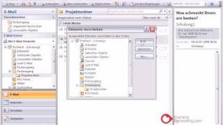 Outlook Tutorial Deutsch Ordner [upl. by Noyes]