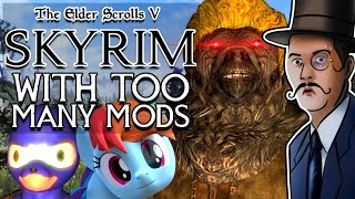 BREAKING SKYRIM WITH CURSED MODS  Modded Skyrim Is A Perfectly Balanced Game With No Exploits [upl. by Yarw]