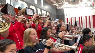 MSHS Pep Band  Grand Opening  The Hey Song  972019 [upl. by Akeyla]