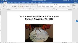 Creating a Booklet in Word [upl. by Ballou275]