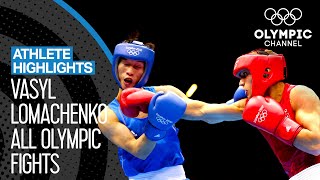 All Vasyl Lomachenko 🇺🇦 Olympic Boxing Bouts  Athlete Highlights [upl. by Palla]