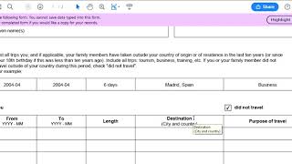 imm5562 form how to fill step by step full details [upl. by Waldos220]