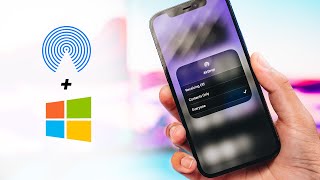 How To Use Airdrop On Windows PC [upl. by Anehs]