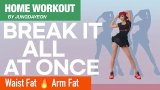 JUNGDAYEONS HOME WORKOUT 03Waist Fatamp Arm Fat Break it all at onceチョンダヨン 郑多燕鄭多燕 [upl. by Giuseppe756]