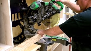 Adjusting A Miter Saw For Accurate Cuts [upl. by Meaghan]