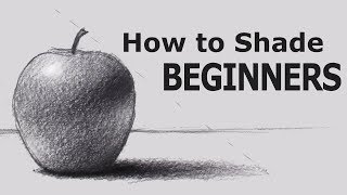 How to Shade with PENCIL for BEGINNERS [upl. by Etnahs489]