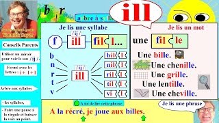 Apprentissage de la lecture Maternelle CP en Français  ill 94 [upl. by Helprin]