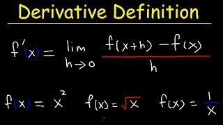 Definition of the Derivative [upl. by Lavotsirc161]