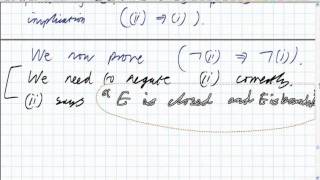 Lecture 12a Math Analysis  Proof of BolzanoWeierstrass theorem [upl. by Downey]