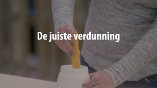 De juiste verdunning  Tips voor het spuiten van verven  WAGNER [upl. by Oinigih]