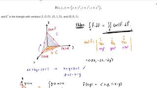 Example Stokes Theorem 2 [upl. by Topper]