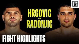 FIGHT HIGHLIGHTS  Filip Hrgovic vs Marko Radonjic [upl. by Notgnirrac462]