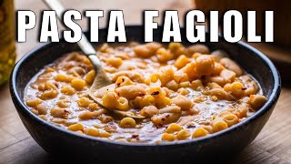 AUTHENTIC PASTA E FAGIOLI  Grandmas Recipe [upl. by Sonny871]