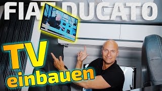 TV im Wohnmobil einbauen  Fiat Ducato  ARS24 [upl. by Akinej969]