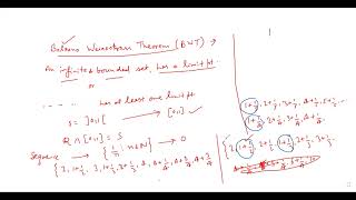 Bolzano Wierstrass Theorem and Cantor Intersection Theorem [upl. by Ayet]