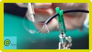 How to Solder USB Wires Together [upl. by Eetnahc]