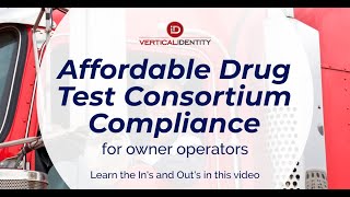 Affordable Drug amp Alcohol Consortium Compliance  Learn How to be Compliant [upl. by Nytsirhc]