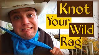 Ways to Tie a Wild Rag Bandana WithMe [upl. by Aramac]