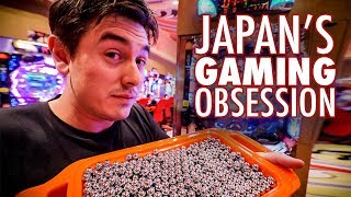 Japans Biggest Gaming Obsession Explained  Pachinko [upl. by Anawot]