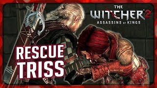 Geralt Rescues Triss amp She Reveals Everything  Witcher 2 [upl. by Lucian]