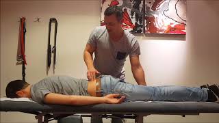 Anterior rotation mobilisation of the innominate  ilium [upl. by Shiau]