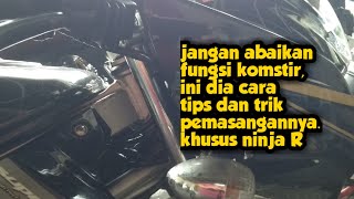 CARA PASANG KOMSTIR NINJA 150 R 2TAK [upl. by Takeshi419]