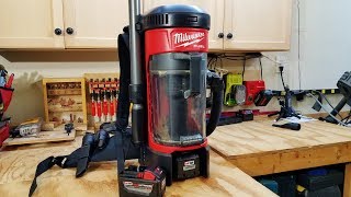 Milwaukee M18 FUEL 3 in 1 Backpack Vacuum Review [upl. by Keyes]