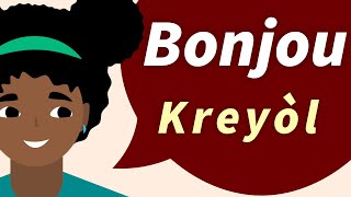 How to Greet People in Haitian Creole [upl. by Earahc132]