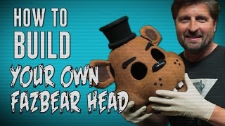 How To Make Your Own Freddy Fazbear Head [upl. by Ttenaj414]