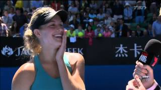 Eugenie Bouchards big moment [upl. by Urquhart473]