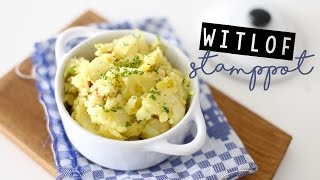 RECEPT Witlofstamppot met gerookte kip  LEKKER EN SIMPEL [upl. by Haiel169]