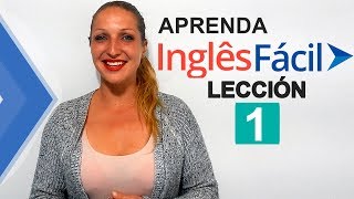 Curso De Ingles 🇺🇸 Lección 1 Aprenda INGLÉS FÁCIL✔ [upl. by Killie]