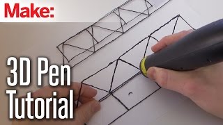 3D Printing Pen Tutorial [upl. by Nellahs567]