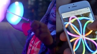 Long Exposure Light Painting App  Podpoi and Slow Shutter Cam Review [upl. by Penney]