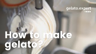 FREE Gelato course  Gelato formulation and production intro [upl. by Mycah]