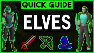 OSRS Elves Slayer Guide  ALL LOCATIONS  Quick Guide 2020 [upl. by Atazroglam]