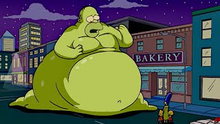 Meet Gelatinous Homer Blob Homer TS S18E04 [upl. by Georas]