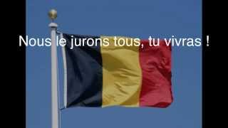 La Brabançonne  Hymne National Belge  Belgian National Anthem  ParolesLyrics [upl. by Malet6]