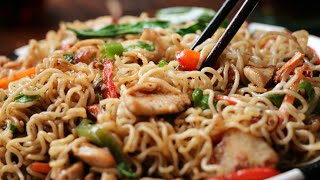 Easy Chicken Chow Mein Recipe [upl. by Elyrehc117]