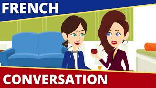 French Conversation Dialogues en Francais Learn French Language [upl. by Aiynot]