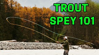 Trout Spey Casting 101 What You Need to Get Started [upl. by Carlson602]