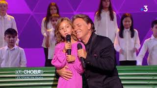 Roberto amp Malèna Alagna  TV quotDominoquot  Les 300 Chœurs 08012021 France 3 [upl. by Edmead]