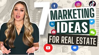 7 Social Media Marketing Ideas for Real Estate Agents [upl. by Irep]