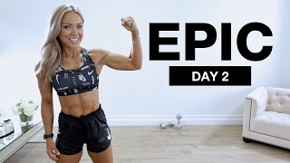 UNILATERAL Leg Day  45 Min Lower Body Workout  EPIC II  Day 8 [upl. by Eltrym29]