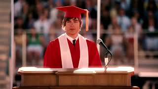 Troys Graduation Speech High School Musical 3 [upl. by Eidderf799]