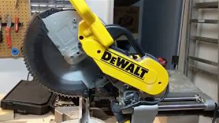 Dewalt Miter Saw Dust Collection Port DWS779DWS780 [upl. by Durwyn721]